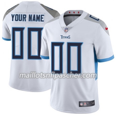 Maillot Tennessee Titans Custom Blanc - Homme